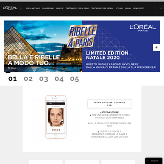 A complete backup of loreal-paris.it