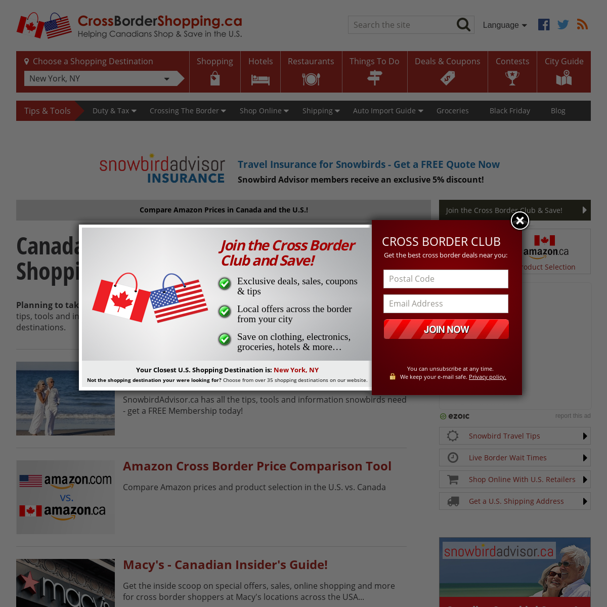 A complete backup of crossbordershopping.ca