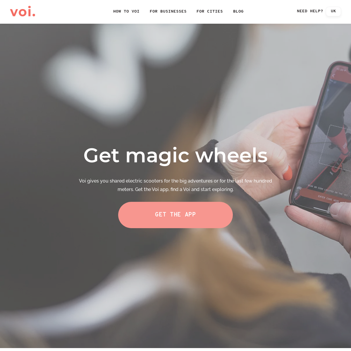 Voi Scooters - Get Magic Wheels