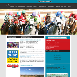 A complete backup of turfparadise.com