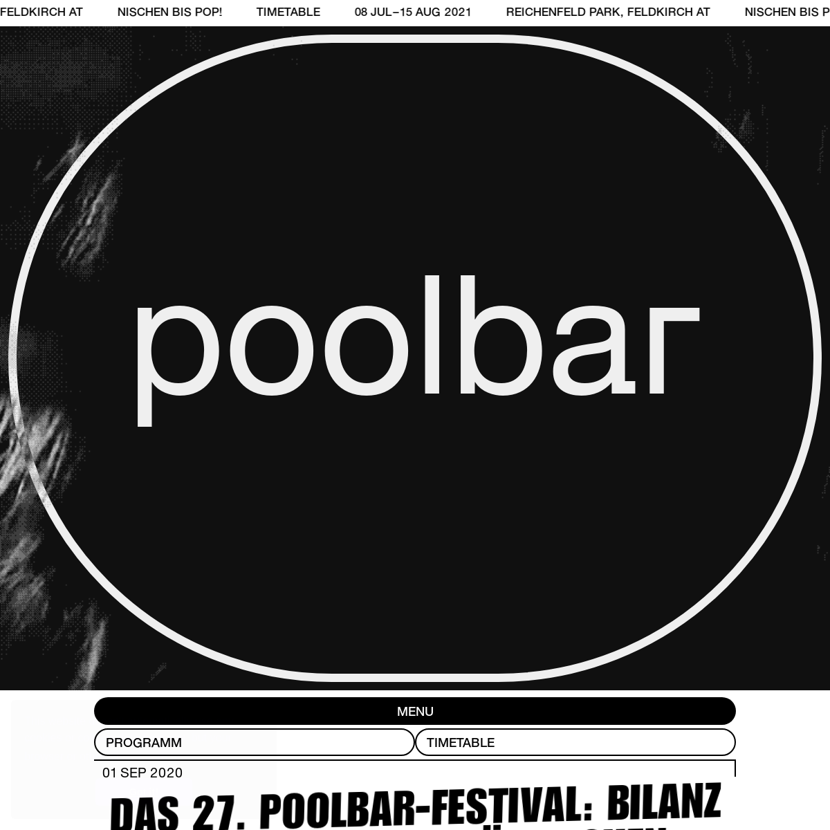 A complete backup of poolbar.at