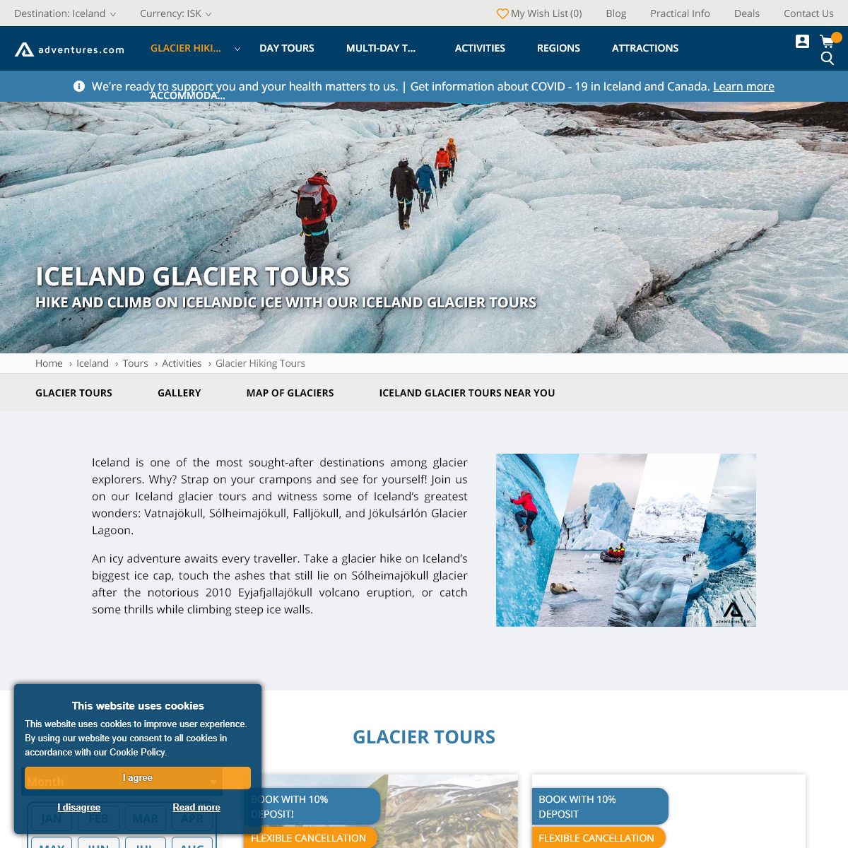 Glacier Hiking Tours in Iceland - Adventures.com