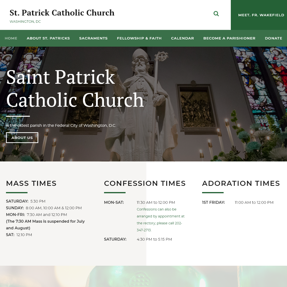 A complete backup of saintpatrickdc.org