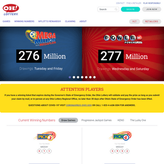 A complete backup of ohiolottery.com