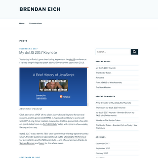 A complete backup of brendaneich.com