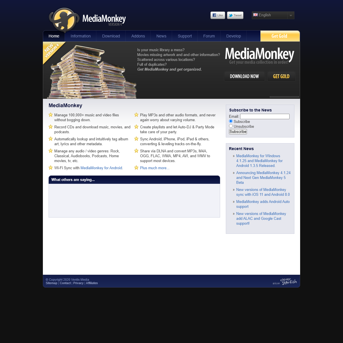 A complete backup of mediamonkey.com