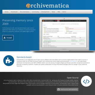 A complete backup of archivematica.org
