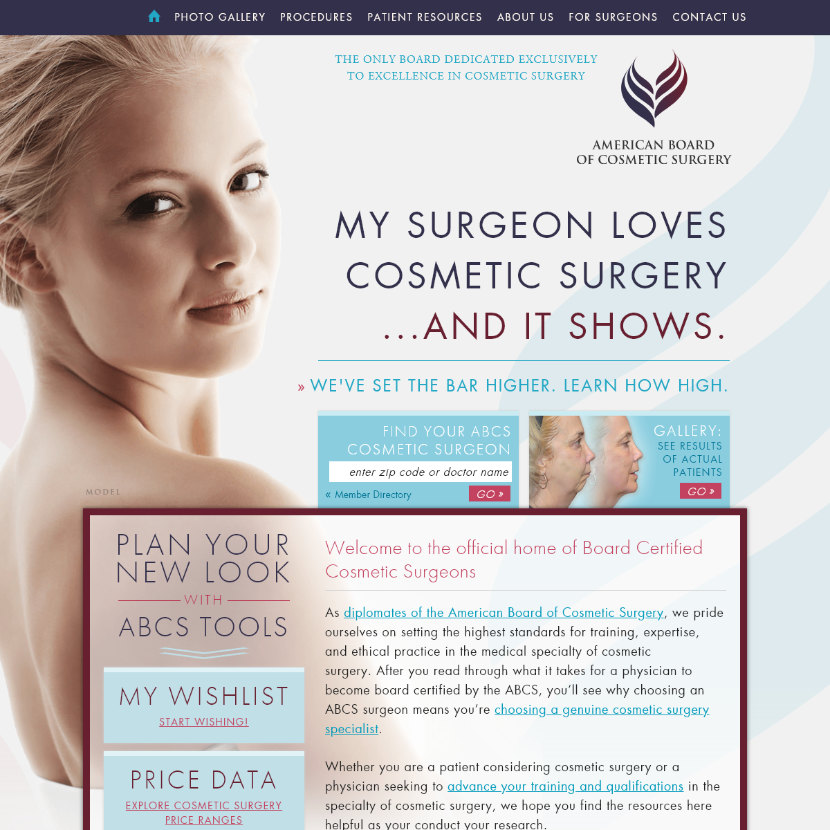 A complete backup of americanboardcosmeticsurgery.org