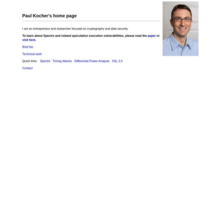 Paul Kocher