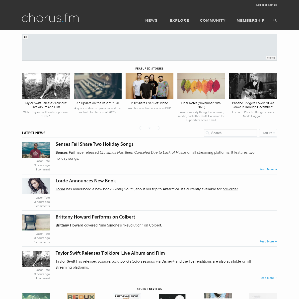 A complete backup of chorus.fm