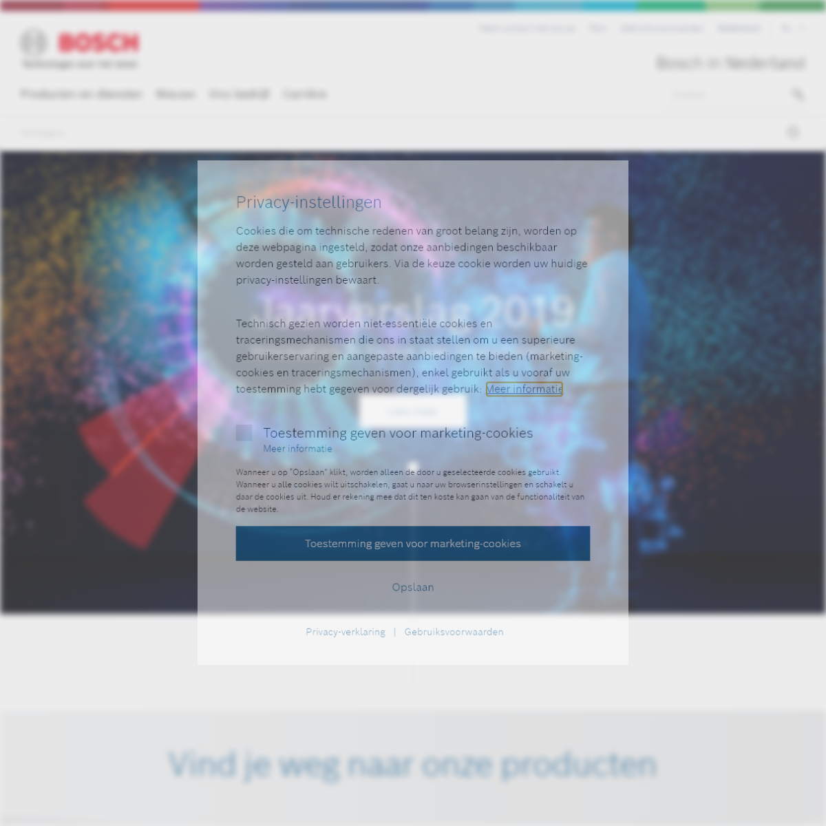 A complete backup of bosch.nl