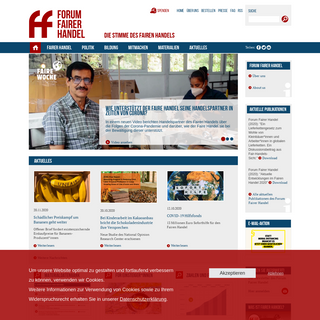 Startseite - Forum Fairer Handel
