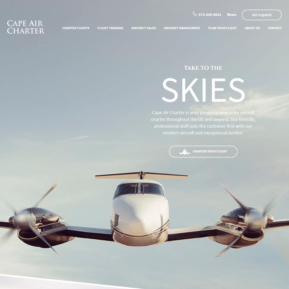 A complete backup of capeaircharter.com