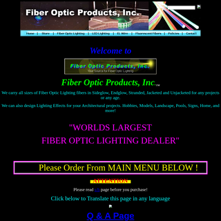 A complete backup of fiberopticproducts.com