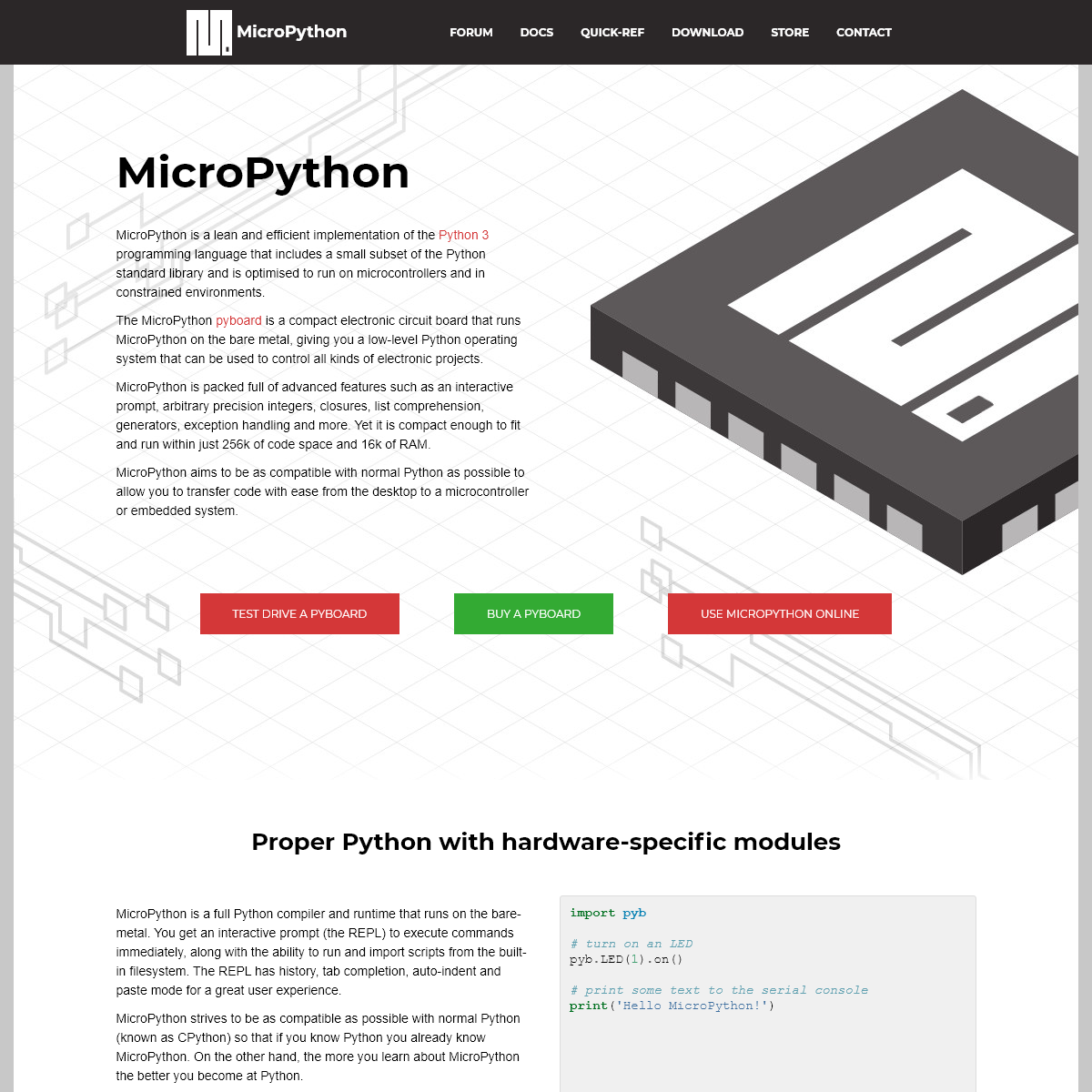 A complete backup of micropython.org