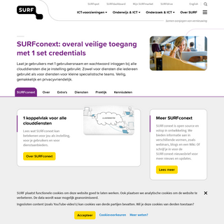SURFconext- overal veilige toegang met 1 set credentials - SURF.nl