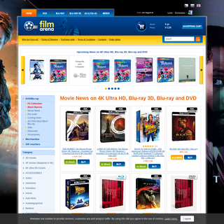 4K Ultra HD movies, 3D Blu-ray movies, Blu-ray movies, DVD movies