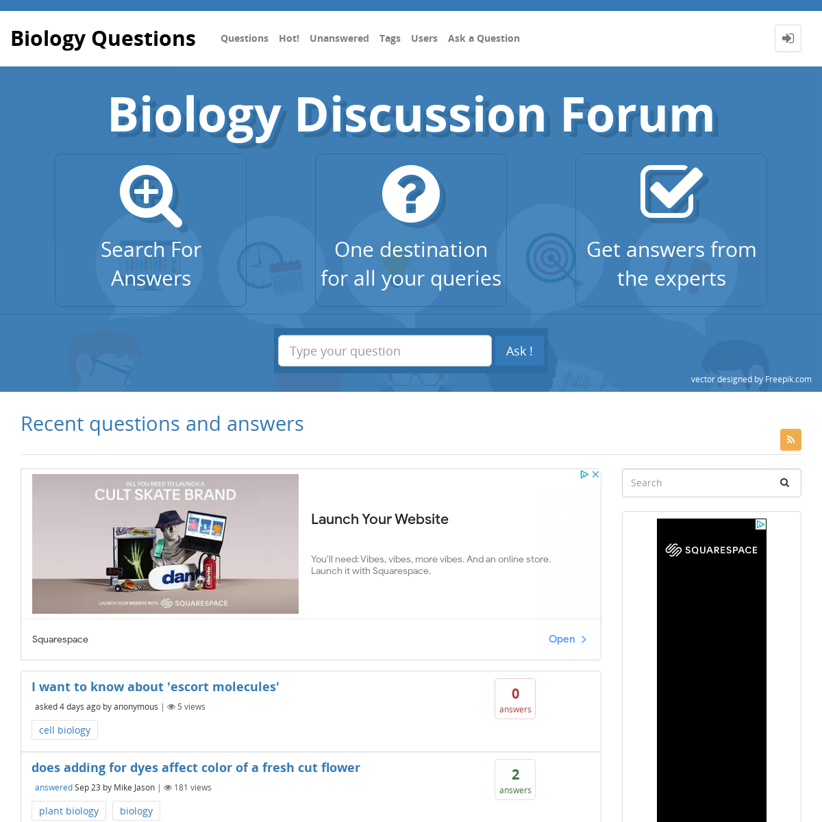 A complete backup of biologyquestions.org