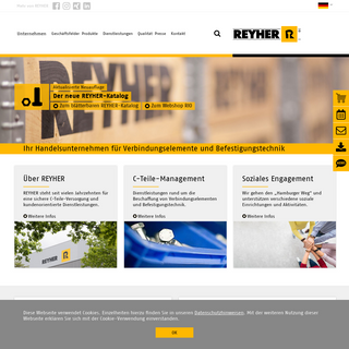 A complete backup of reyher.de