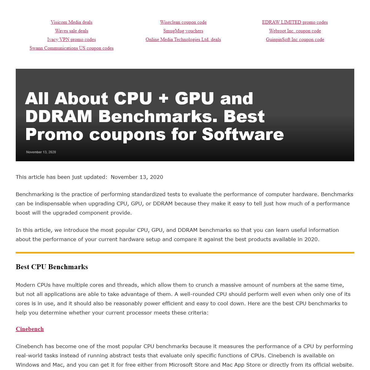 A complete backup of benchmarkreviews.com