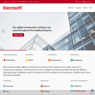 Elecosoft - Providing Digital Construction Software Solutions
