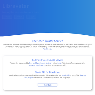 A complete backup of libravatar.org