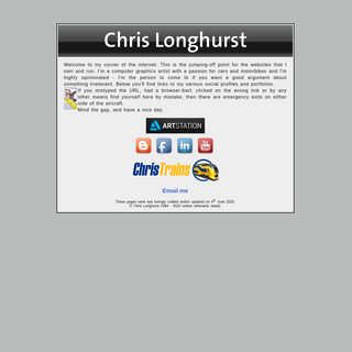 A complete backup of chris-longhurst.com