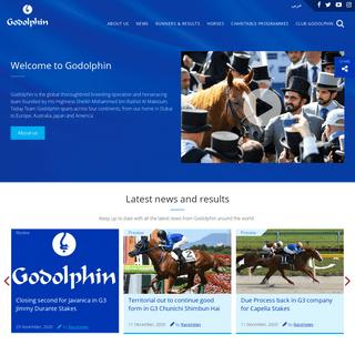 A complete backup of godolphin.com