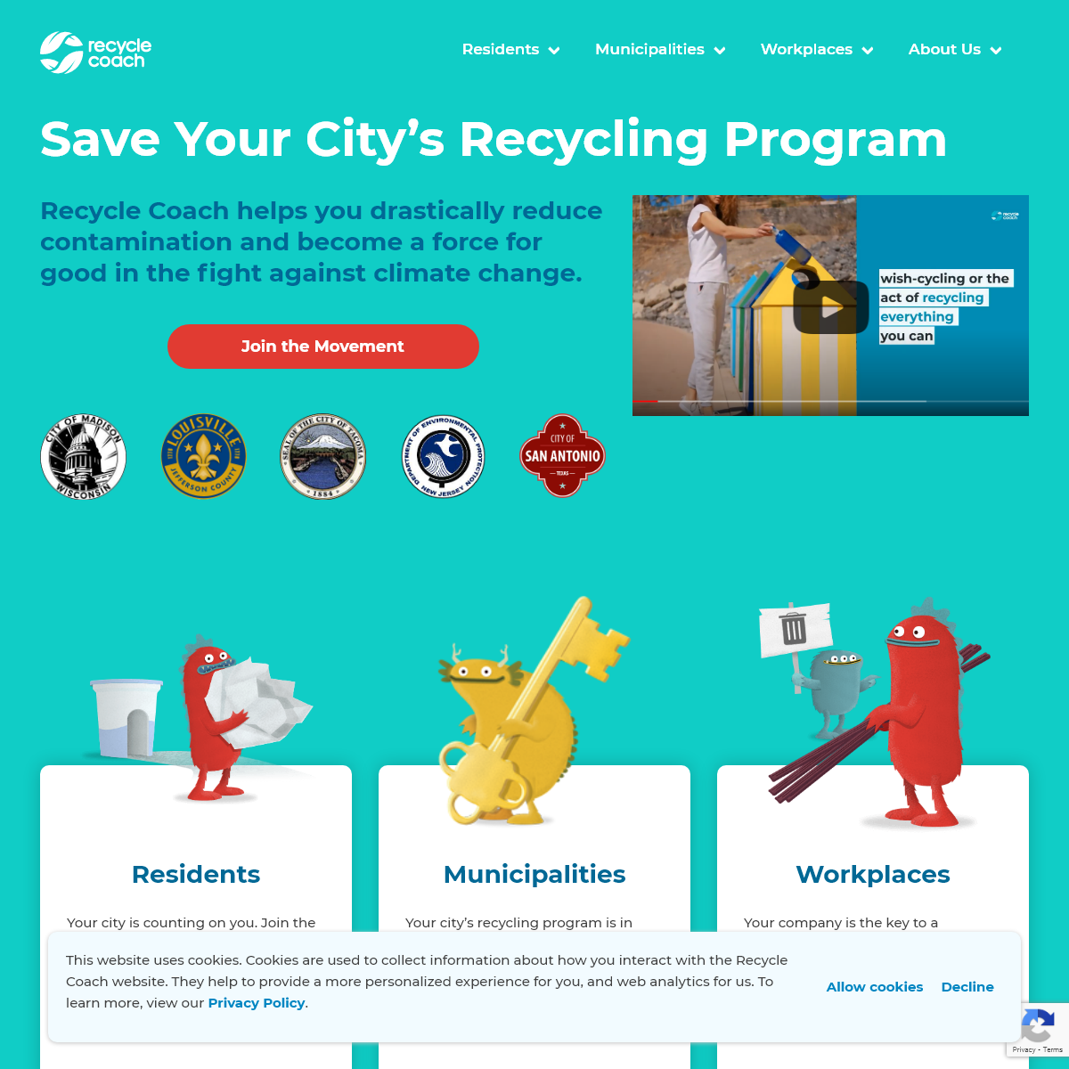 A complete backup of recyclecoach.com