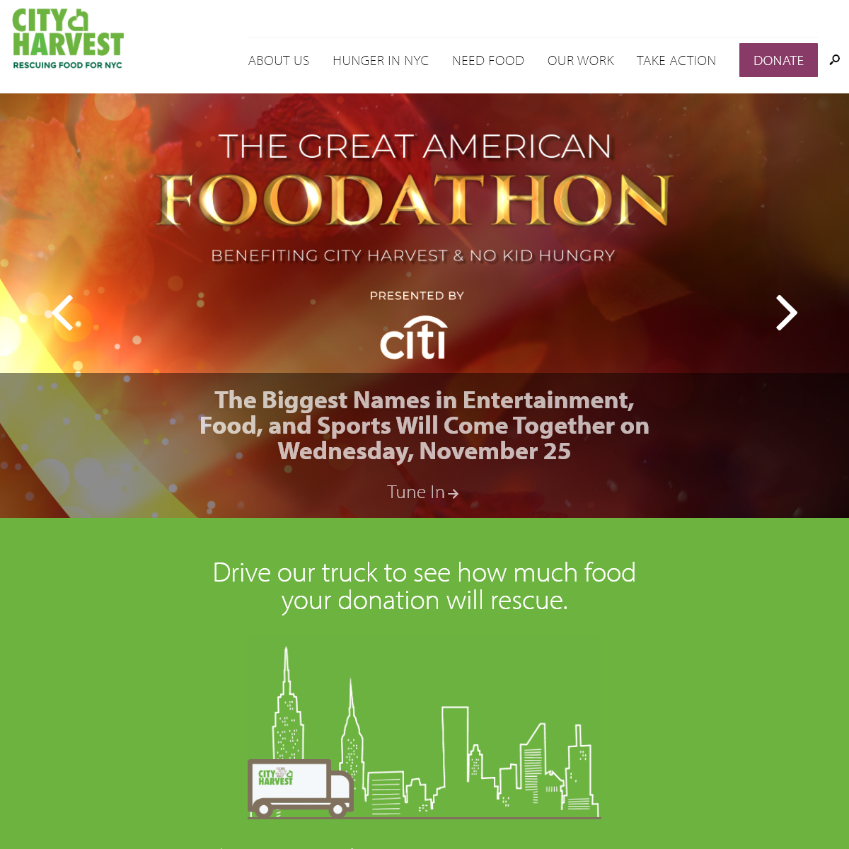 A complete backup of cityharvest.org