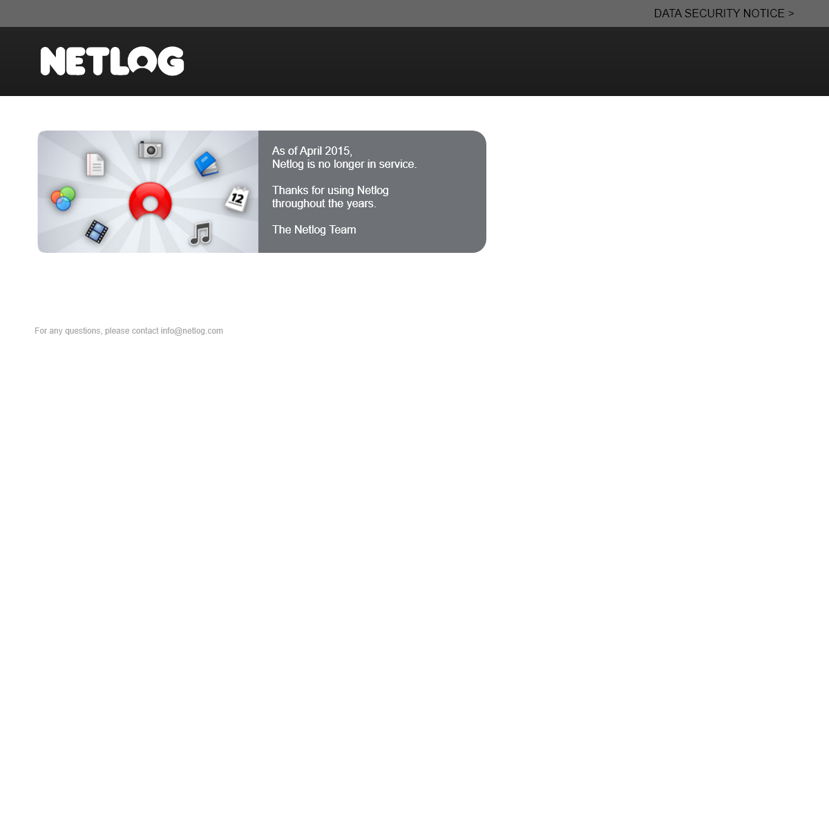 A complete backup of netlog.com