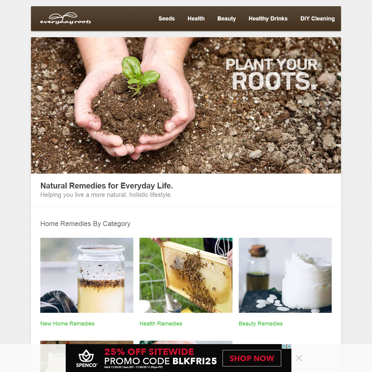 A complete backup of everydayroots.com