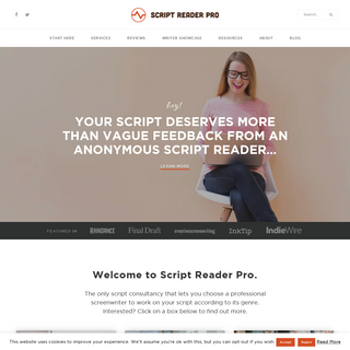 Script Reader Pro - Choose a Professional Writer to Work on Your Script