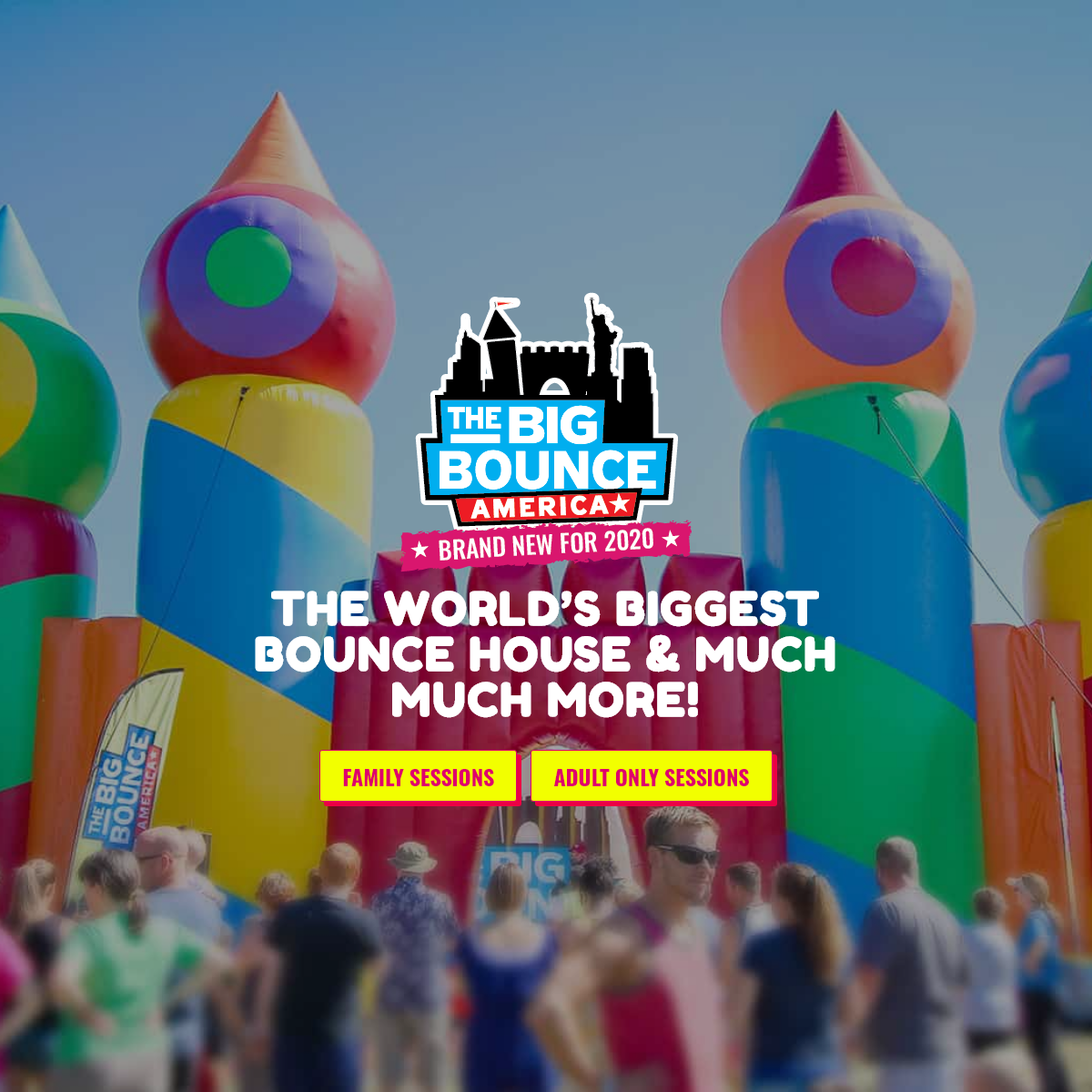 The Big Bounce America - The World`s Biggest Bounce House!