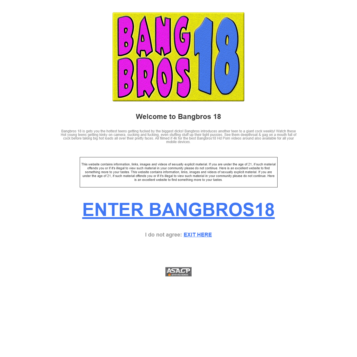 A complete backup of bangbros18.com