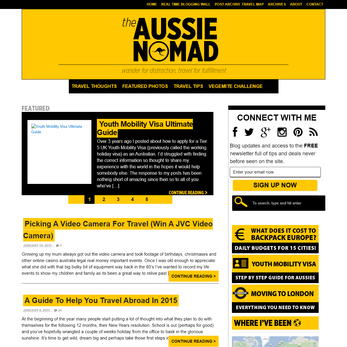 A complete backup of theaussienomad.com