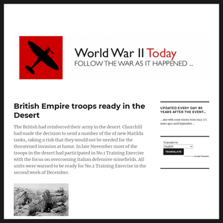 A complete backup of ww2today.com
