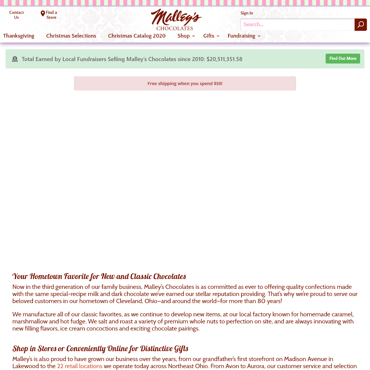 A complete backup of malleys.com