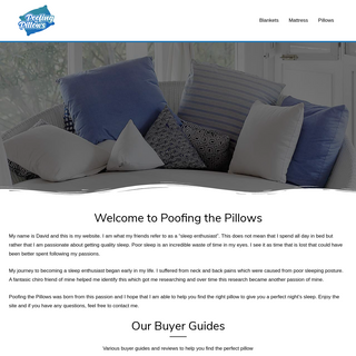 A complete backup of poofingthepillows.com