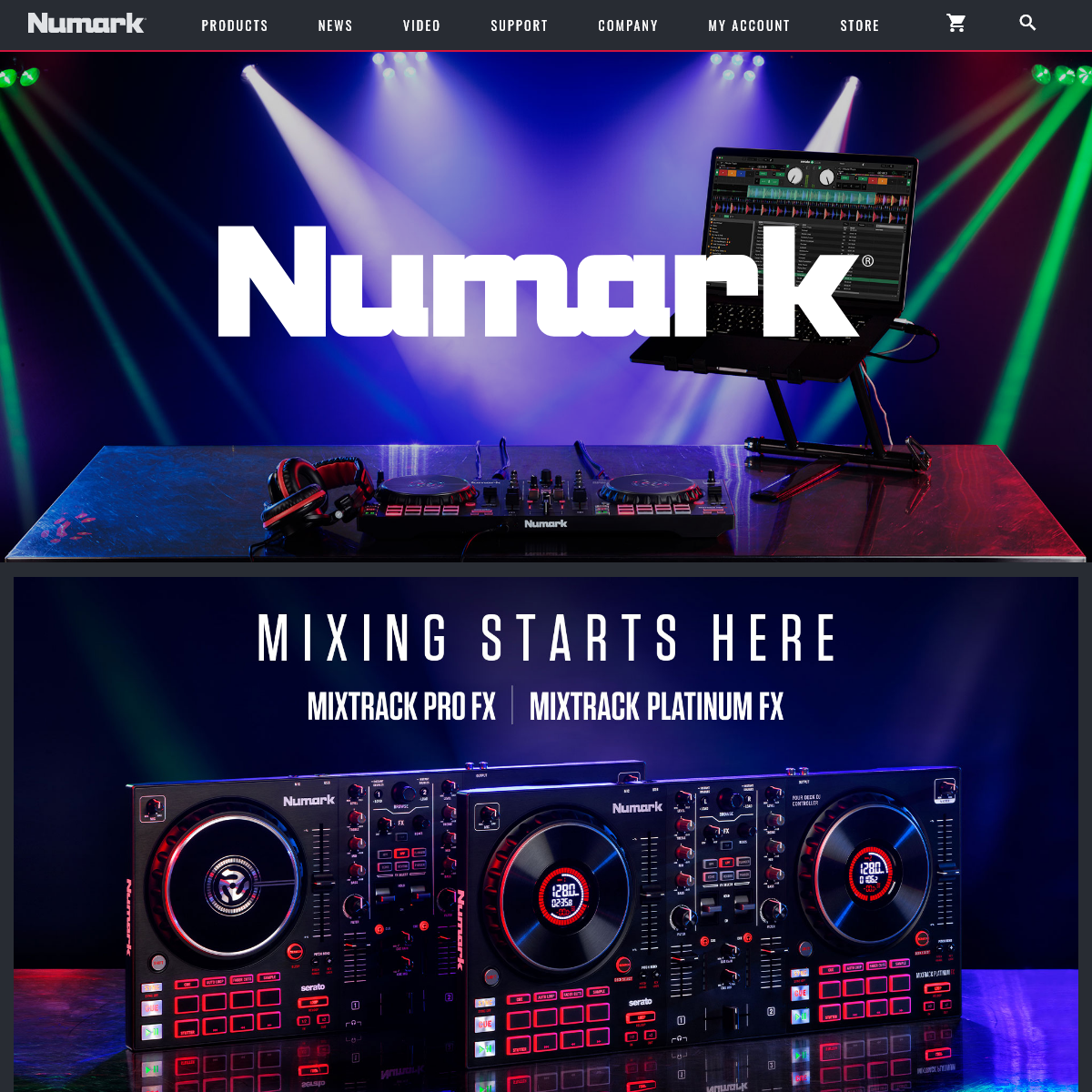 A complete backup of numark.com