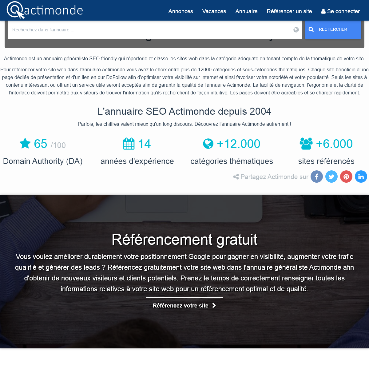 A complete backup of actimonde.com