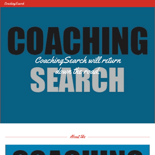 A complete backup of coachingsearch.com