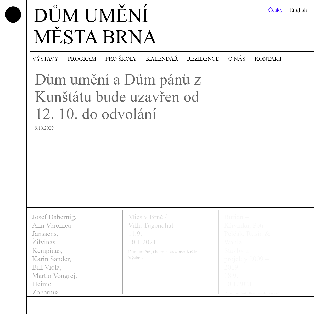 A complete backup of dum-umeni.cz