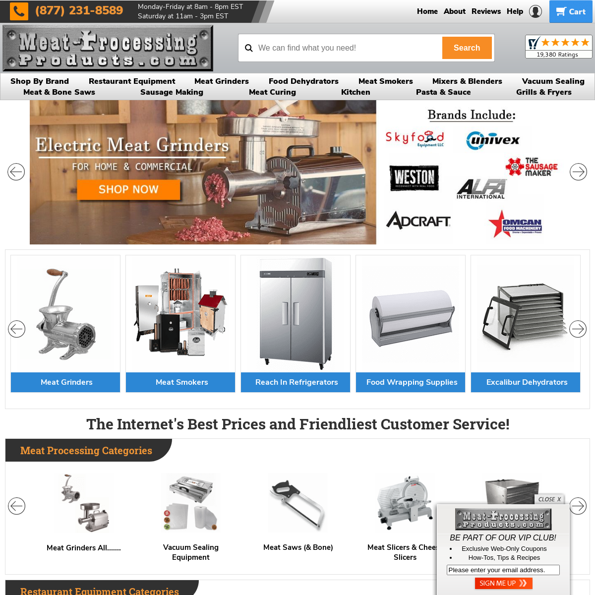 A complete backup of meatprocessingproducts.com