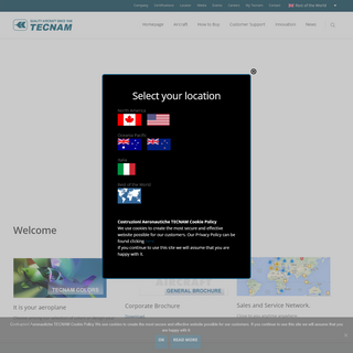 A complete backup of tecnam.com
