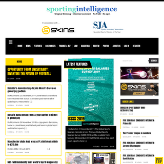 A complete backup of sportingintelligence.com