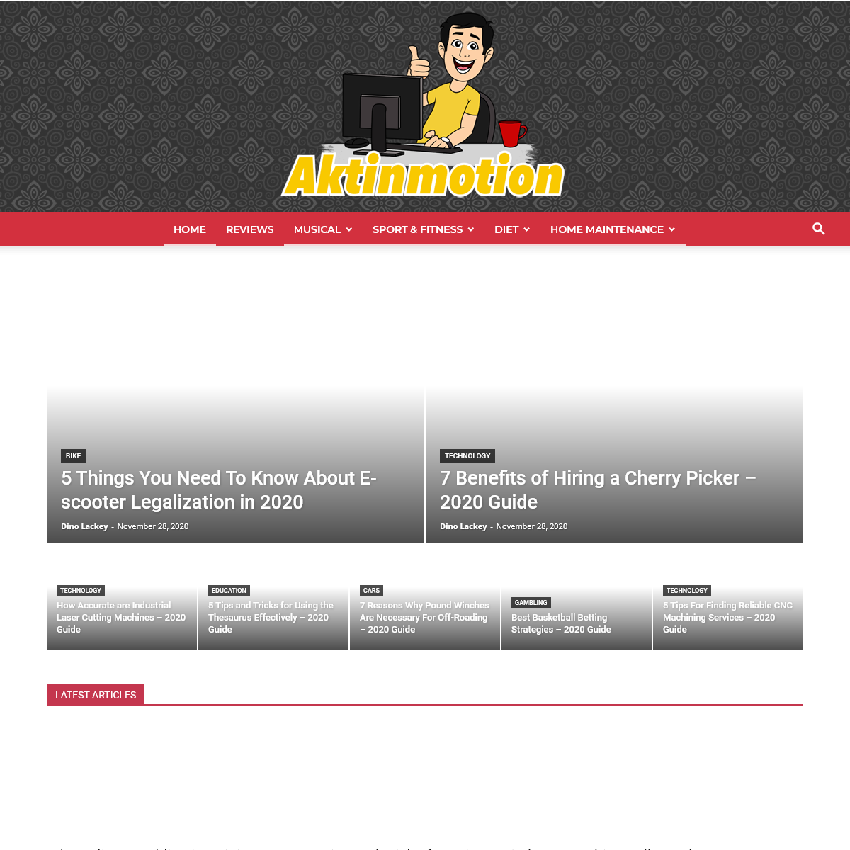 A complete backup of aktinmotion.com