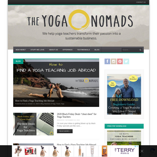 A complete backup of theyoganomads.com