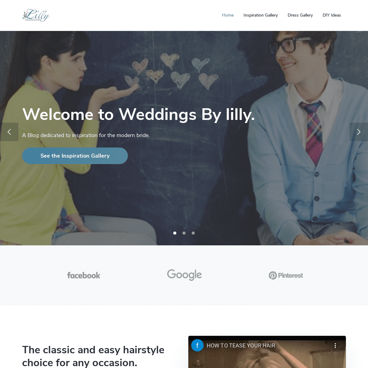 A complete backup of weddingsbylilly.com