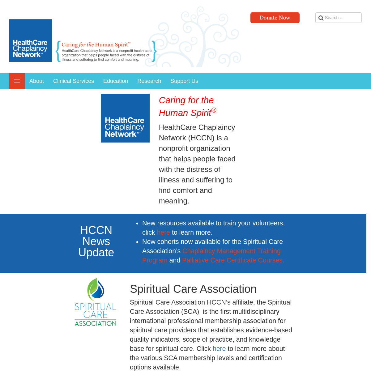 Spiritual and Palliative Care Specialists - HealthCare Chaplaincy